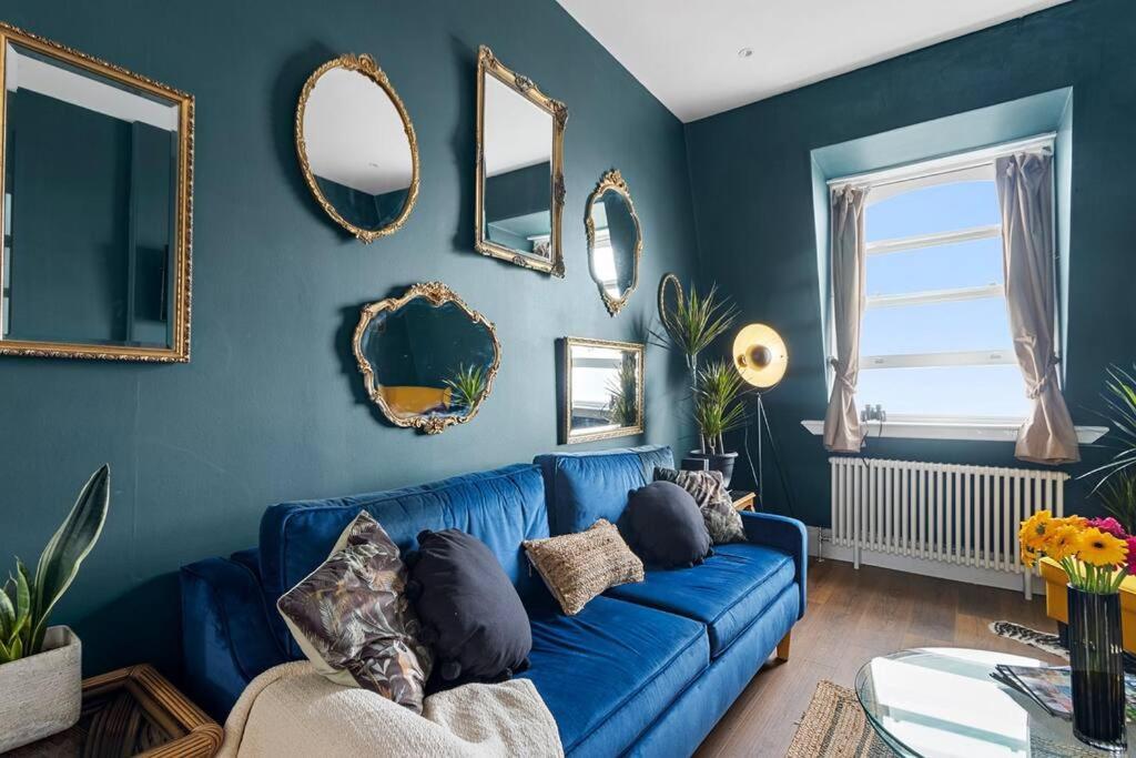 Modern 1 Bed Apartment, Sea Views, Free Parking, Wifi, Netflix Teignmouth Kültér fotó